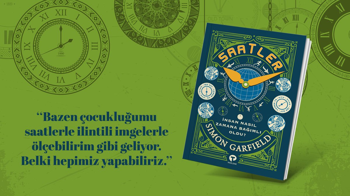 turkuvazkitap's tweet photo. “Bazen çocukluğumu saatlerle ilintili imgelerle ölçebilirim gibi geliyor. Belki hepimiz yapabiliriz.”
“Saatler”, Özge Dinç çevirisiyle Turkuvaz Kitap’ta.
https://t.co/hxsSWIoDXo
#TurkuvazKitap #SimonGarfield #Saatler https://t.co/ef6wThxZPE