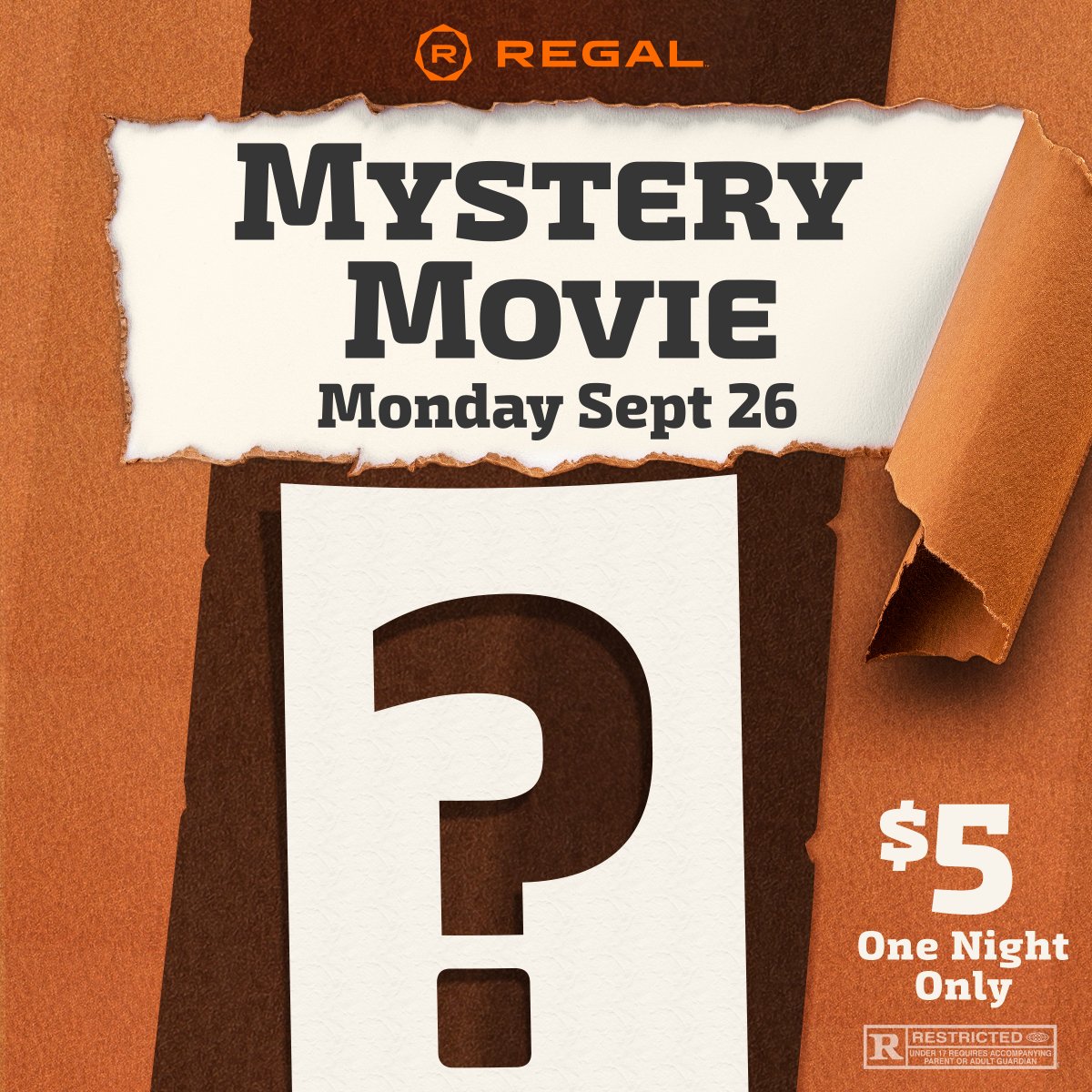 Regal (spooky edition) on Twitter "Shhh! Be the first to see this NEW