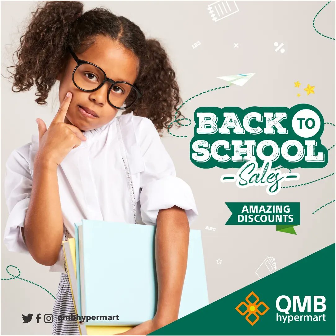 QMBHypermart's tweet photo. Our Back-To-School offer is still on!. Shop school accessories and other fun items now.

What are you waiting for?

#QMBHypermart #Shopping #Back2School https://t.co/HhF62bDDVr