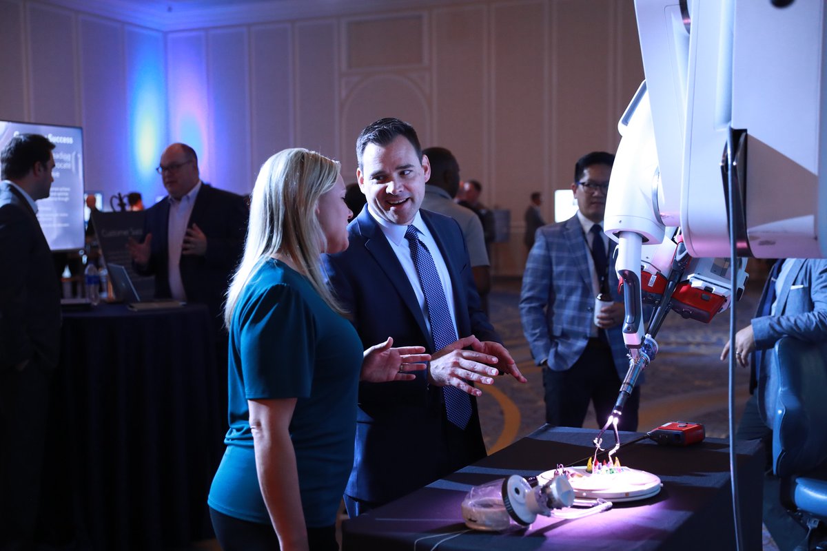 IntuitiveSurg's tweet photo. The IntegratEd Technology Experience at #Intuitive360 showcases our tools, technologies, training, and more. The future of minimally invasive care is about more than robots; it’s also about a unified ecosystem of technologies and actionable digital insights. https://t.co/B3Q2eX56LP