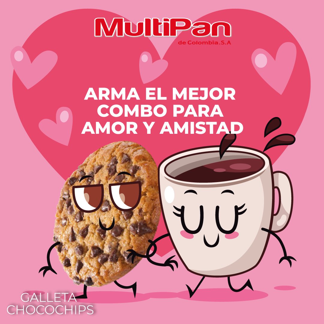 MultipanColom's tweet photo. Pregunta por sus presentaciones y otros productos de la línea de galletas  🍪🍪
80003029: Galleta Chocho Chips x un, 45g emp 
80003022: Galleta Chocho Chips cong x 30 un
80003027: Galleta Avena emp x un, 45g emp
80003024: Galleta Avena cong x 30 un 
#amoryamistad #amor #amistad https://t.co/rB0abzxTeY