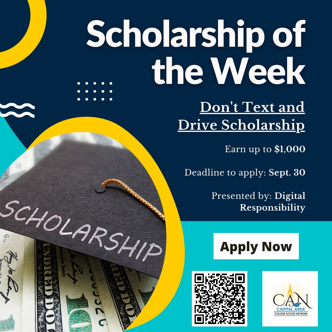 don't text and drive scholarship