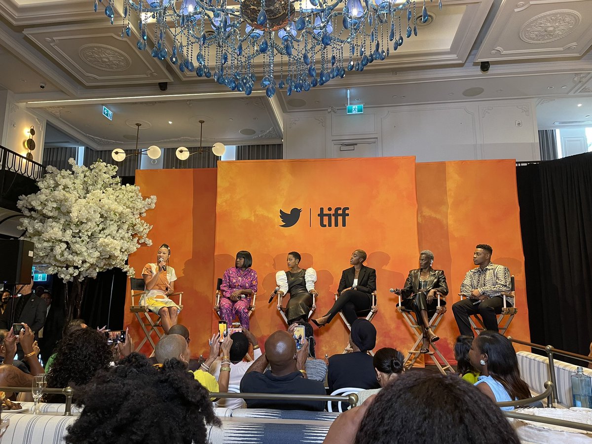 Yazbegrams's tweet photo. “ I hope people feel emboldened to take risks. By seeing that this film was possible that people also feel empowered to engage in that fight to tell these stories… this what this industry can look like”  #TheWomanKing #TIFF22 https://t.co/0JiN1Gqdou