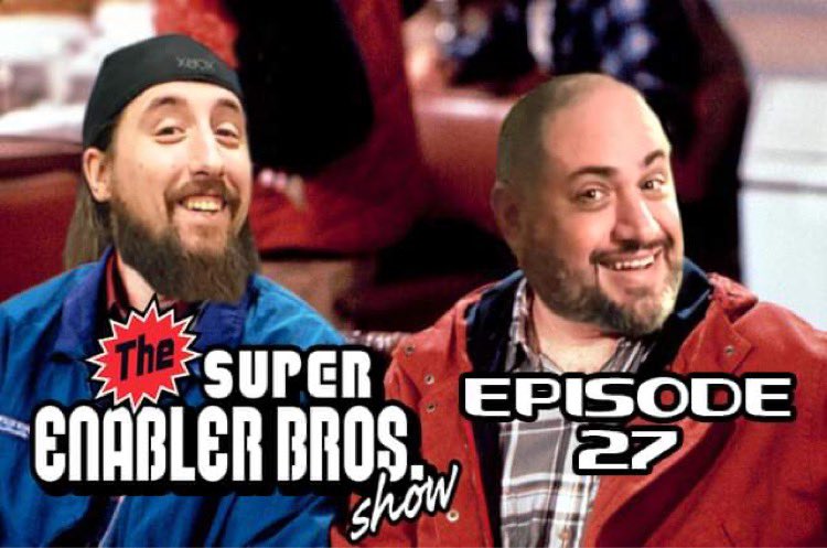 CorpseFlood's tweet photo. New episode of #superenablerbros is finally up catch up on what we’ve been watching/playing/picking up and witness an epic memory lapse on Jason’s part and of course #spinthatwheel for #backlogroulette with us….. twice?
https://t.co/yeij38lv2H https://t.co/aPP2L48qwY