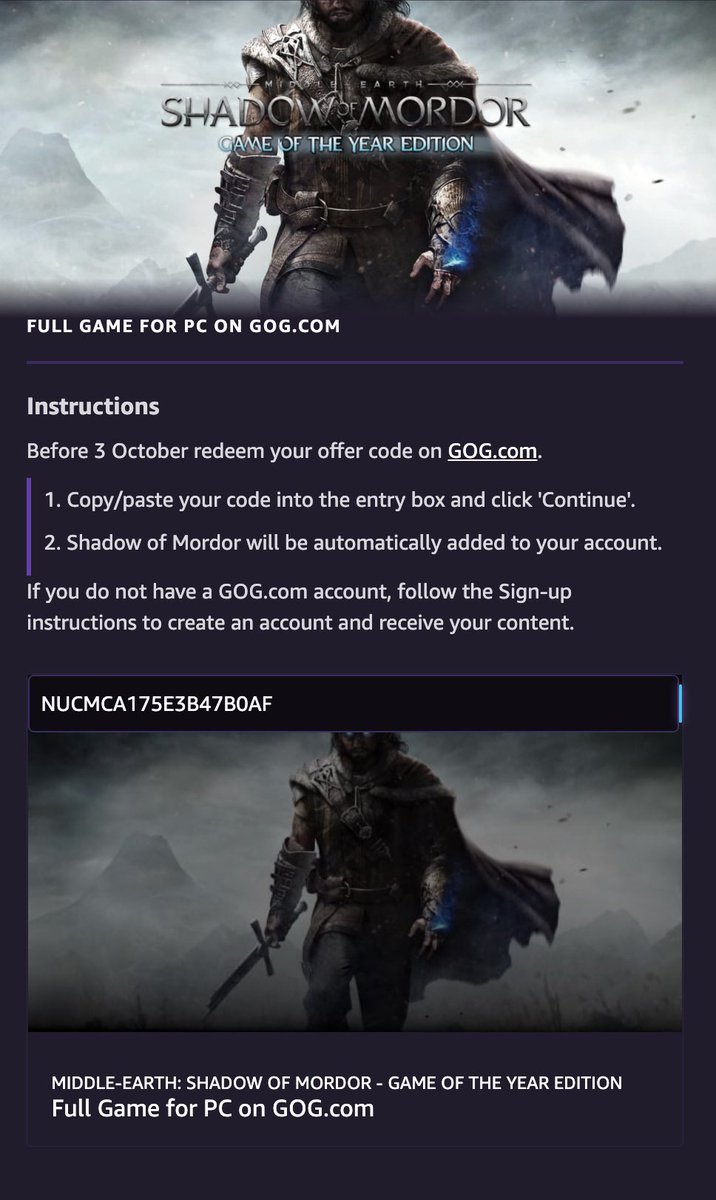 Diodoesdigital's tweet photo. Free Shadow of Mordor Game https://t.co/tjq1oNY9yH