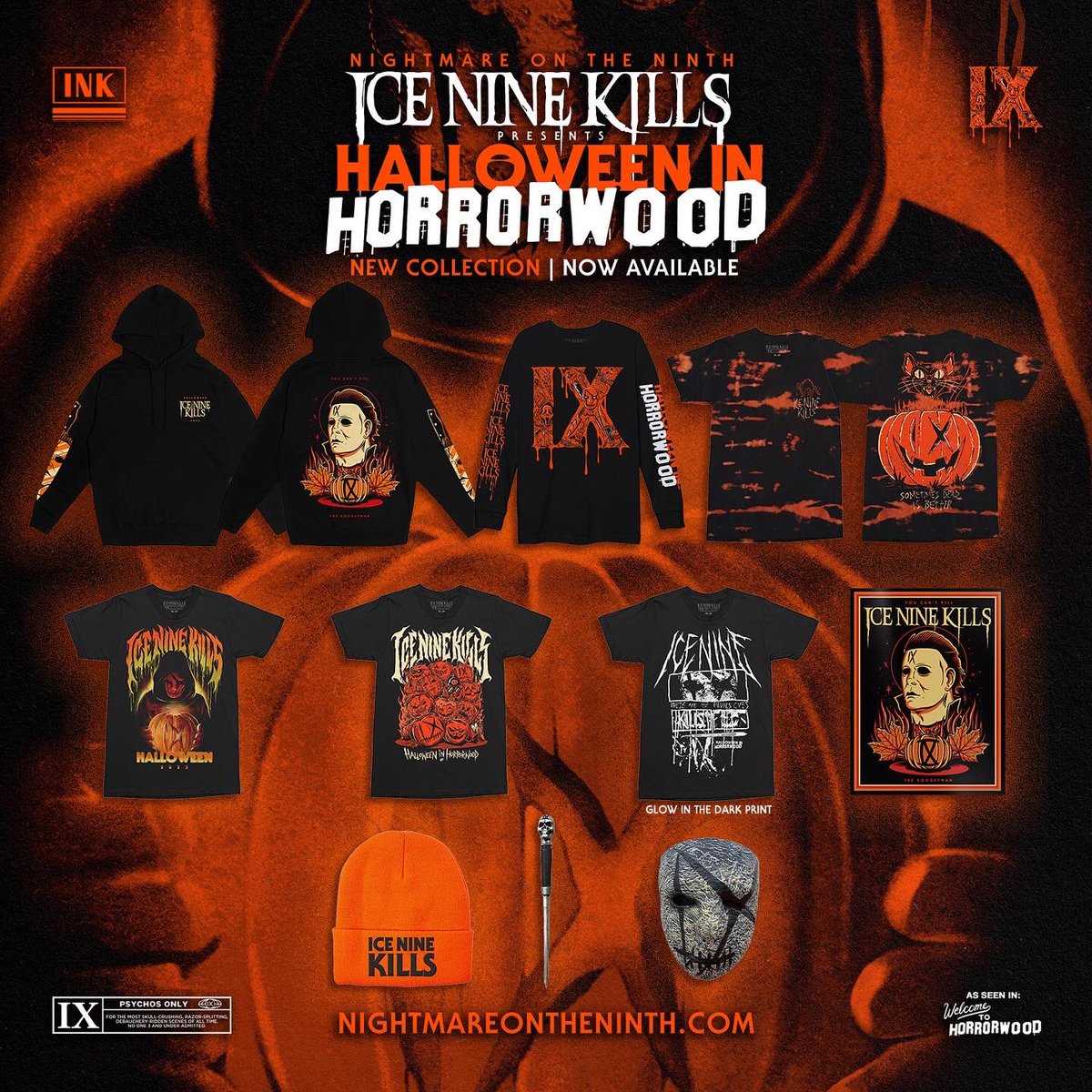 For this 'Nightmare On The Ninth' it's HALLOWEEN IN HORRORWOOD…so