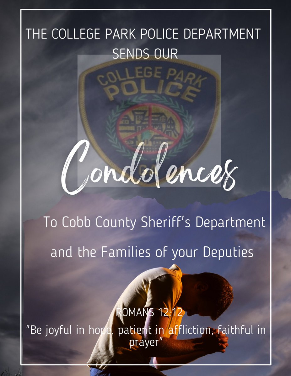 College Park PD tweet media