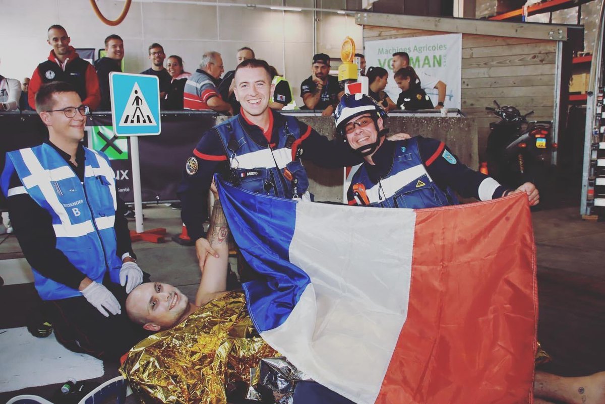 MontignyExtTeam's tweet photo. The Team is Word @WorldRescueOrg at the World Rescue Challenge 2022 on Luxembourg. Sharing and learning from Teams from all over the World 👍👍 https://t.co/dhlMAkHi5c