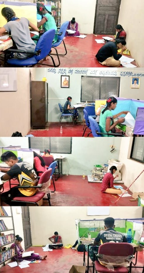 "Women Friendly Library"
Nice to see it in our <a href="/marihallibrary/">ಗ್ರಾಮ ಪಂಚಾಯತ ಗ್ರಂಥಾಲಯ ಹಾಗೂ ಮಾಹಿತಿ ಕೇಂದ್ರ ಮಾರೀಹಾಳ.</a> library.

The school and college Girl students of the village come to the our <a href="/marihallibrary/">ಗ್ರಾಮ ಪಂಚಾಯತ ಗ್ರಂಥಾಲಯ ಹಾಗೂ ಮಾಹಿತಿ ಕೇಂದ್ರ ಮಾರೀಹಾಳ.</a> library every day and do their daily studies till late at night.
<a href="/readingkafka/">Uma Mahadevan Dasgupta</a> <a href="/GramKarnataka/">Gram Panchayat Libraries - Karnataka</a> <a href="/mopr_goi/">Ministry of Panchayati Raj, Government of India</a> <a href="/BgmTaluk/">Taluk panchayat bgm</a>