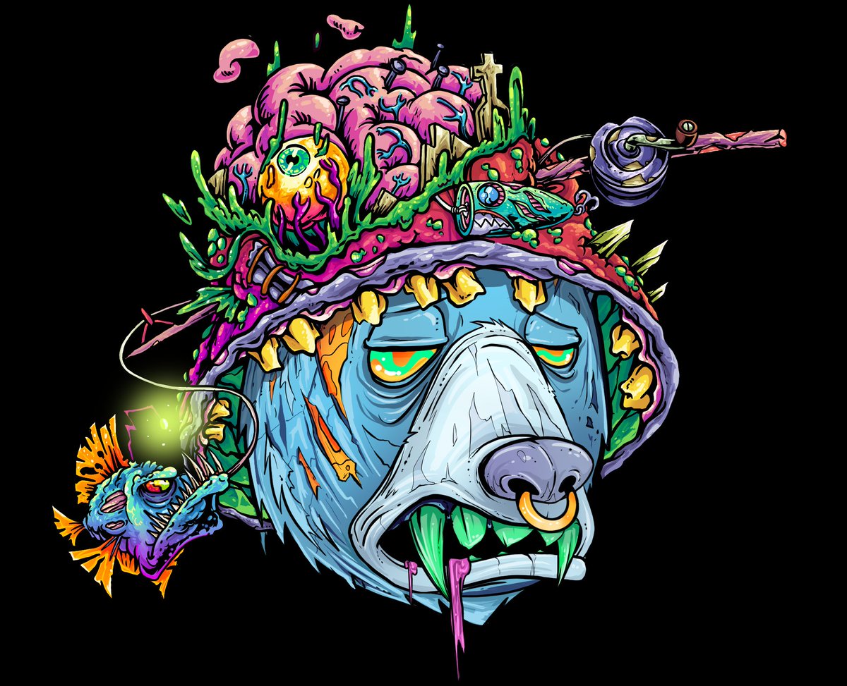 A gift from the Mob 👌

1x Infected Bear

Follow <a href="/TheGentlemonke/">Gentlemonke</a> &amp; @InfectedMob 
Like, RT, Tag frens

#NFCTD ☣️