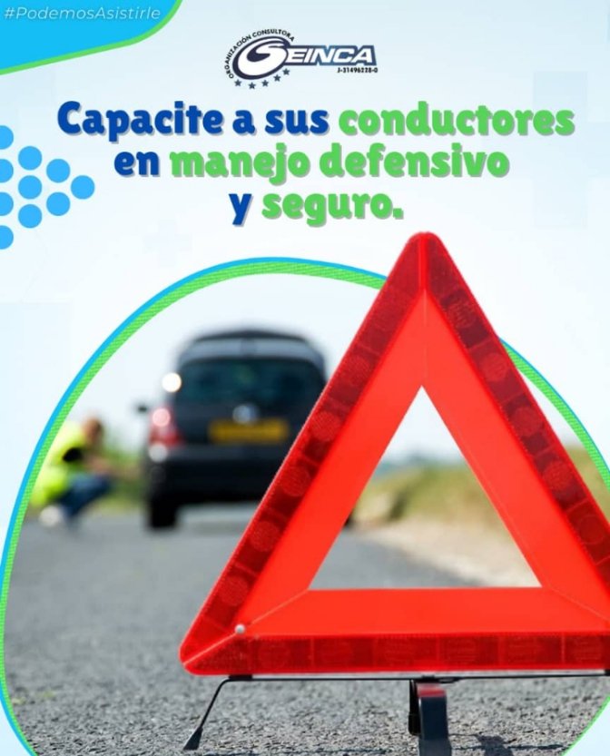 orgseinca's tweet photo. ▫️Evite el incremento de las pólizas de seguro de la flota de vehículos por alta siniestralidad.
▫️Brinde adiestramiento en técnicas de manejo defensivo y seguro a sus conductores.
☑️ Consúltenos 📲 podemos asistirles con nuestro plan de formación para conductores 🚘
#prevención https://t.co/DaTIuQIdtb