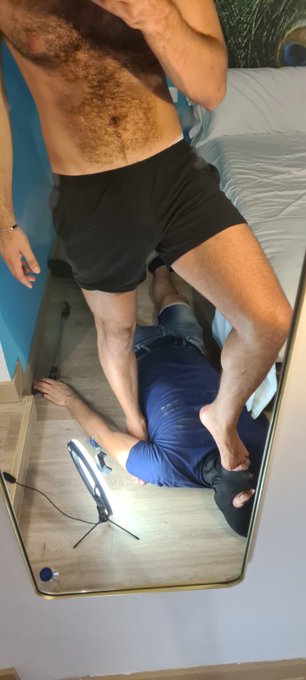 My good pig @_feetworshiper_ on the floor serving all evening. I bet you would all love to be on his<a class="tags" target="_blank" title="On Twitter" href="/?out=eyJ0eXAiOiJKV1QiLCJhbGciOiJIUzUxMiJ9.eyJpYXQiOjE3MjA5ODQ1OTMsImlzcyI6InR3cG9ybnN0YXJzLmNvbSIsIm5iZiI6MTcyMDk4NDU5MywiZXhwIjoxNzUyNTIwNTkzLCJyZWRpcmVjdF91cmwiOiJodHRwczovL3R3aXR0ZXIuY29tL19mZWV0d29yc2hpcGVyXyJ9.HcXwyNtHP3G_BjFlCIP7Pmsb-mkHTl4P95NmjFWf_qNIp84P5k-7keKhiqoS_hc_E28pTar5f79ZCz2GgeyruA">@_feetworshiper_</a><a href="/tag/findom"class="tags"><span>#findom</span></a><a href="/tag/humanatm"class="tags"><span>#humanatm</span></a>