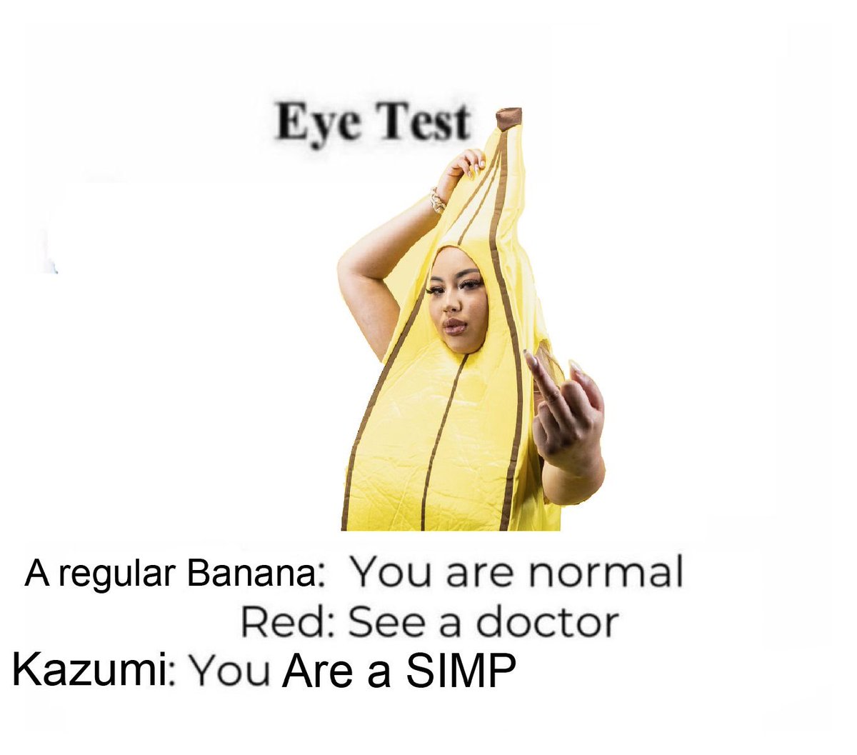 re_initial's tweet photo. Just your Basic Eye Exam @kazumisworld #SugarSimp https://t.co/KgGshbAPu8