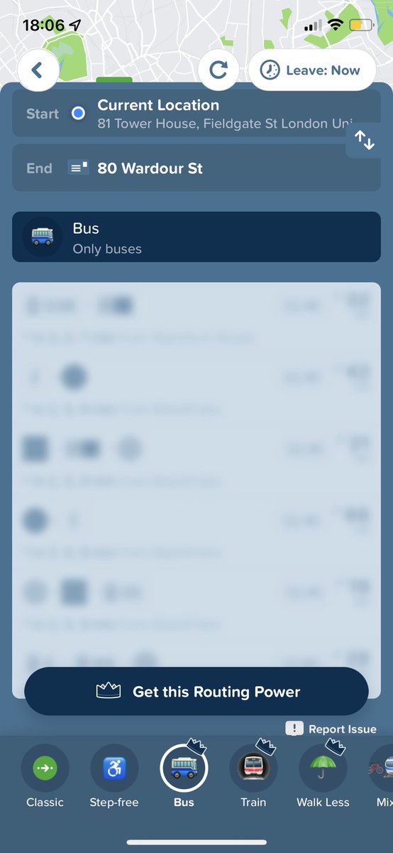 recanivezo's tweet photo. @Citymapper is this serious? are you making us pay for something that we are now dependent to use the public transport? please say this is a bug and will go back to normal. https://t.co/xThlqmGU0V