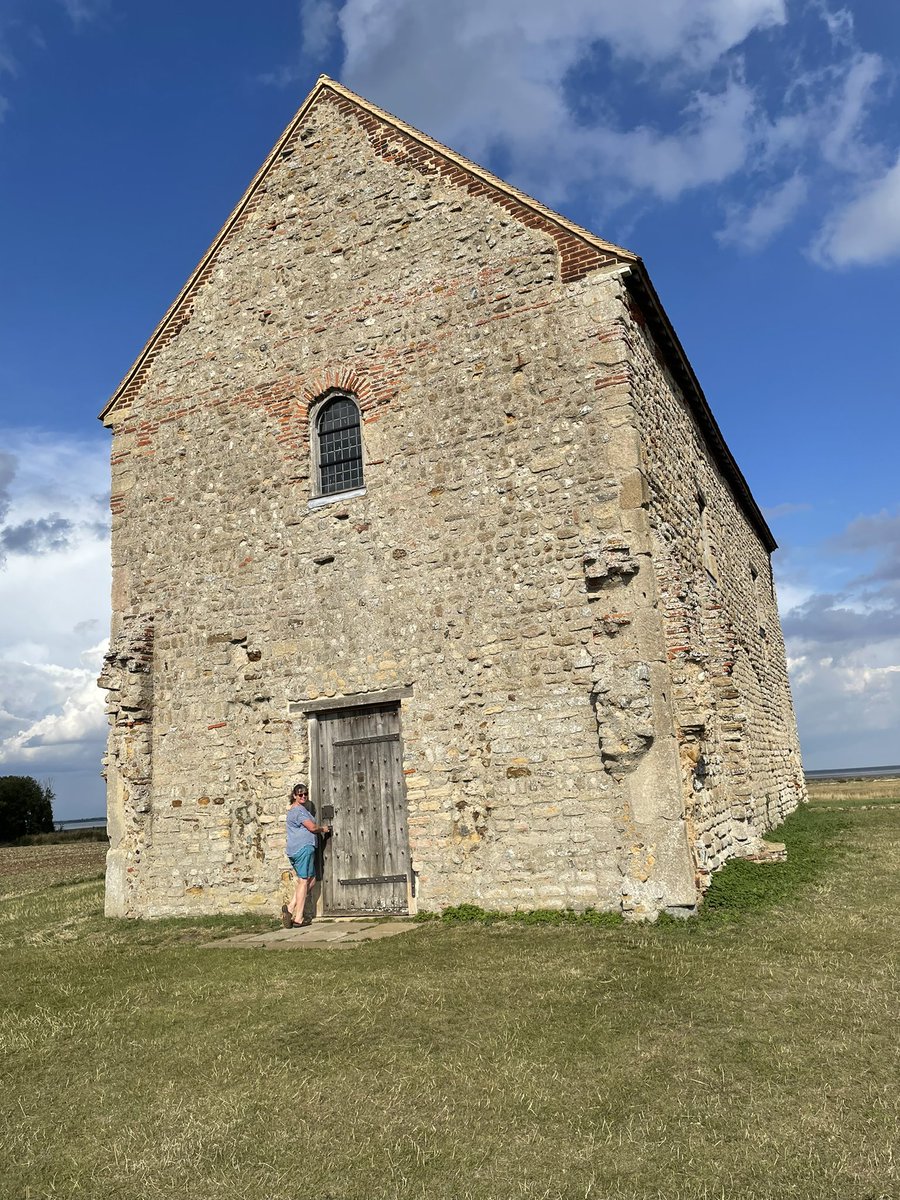ACPCarnegie's tweet photo. 2018 @NavigatorsFaith went through Fisherman’s Gat, cancelling a planned visit Burnham &amp; St Peter’s @ Bradwell, oldest church in England, founded by St Cedd in 645AD
Remedied today, a special Celtic place filled with the spiritual warmth of ages @pmounstephen
#Christianity https://t.co/OlwwpgetOb