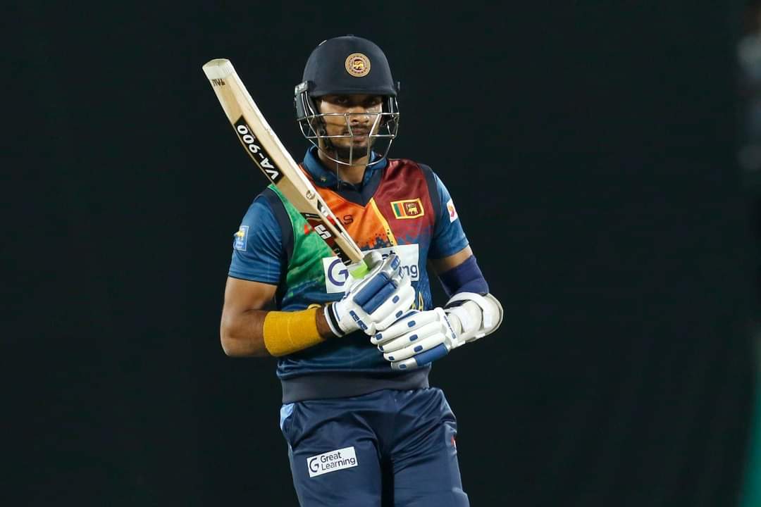 Dasun Shanaka has now hit the Most Number of Sixes for Sri Lanka in T20 Internationals with 54 Sixes #MyCaptain <a href="/dasunshanaka1/">Dasun Shanaka</a> #SLC #cricket #AsiaCup 👏