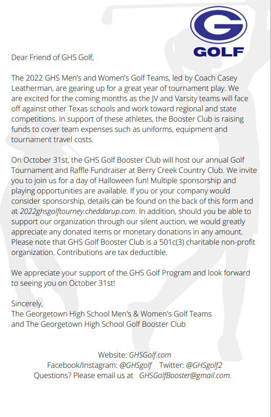 GHS Golf tweet media