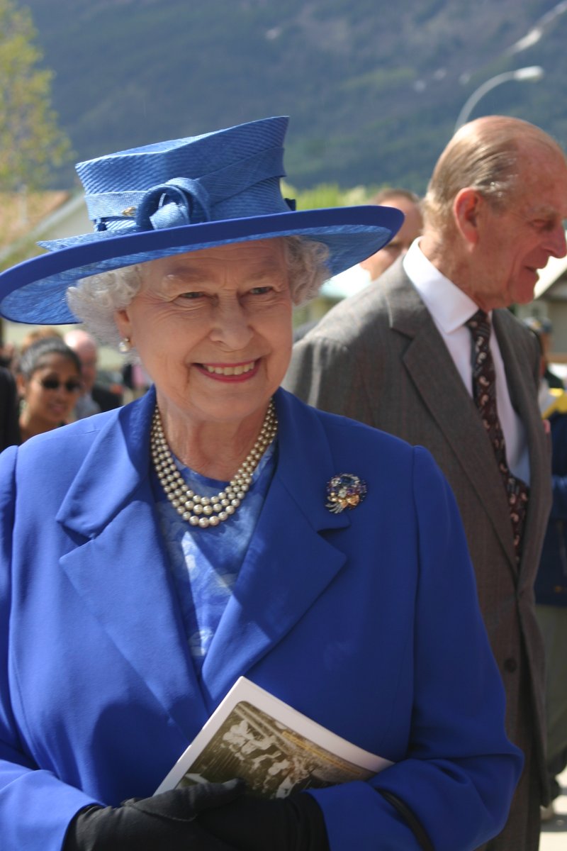 Her Majesty, accompanied by the Duke of Edinburgh, during her 2005 visit to <a href="/FairmontJPL/">Jasper Park Lodge</a> during <a href="/Alberta_Hotels/">Alberta Hotel & Lodging Association (AHLA)</a> annual convention.  Grateful for her years of devoted and dutiful service.