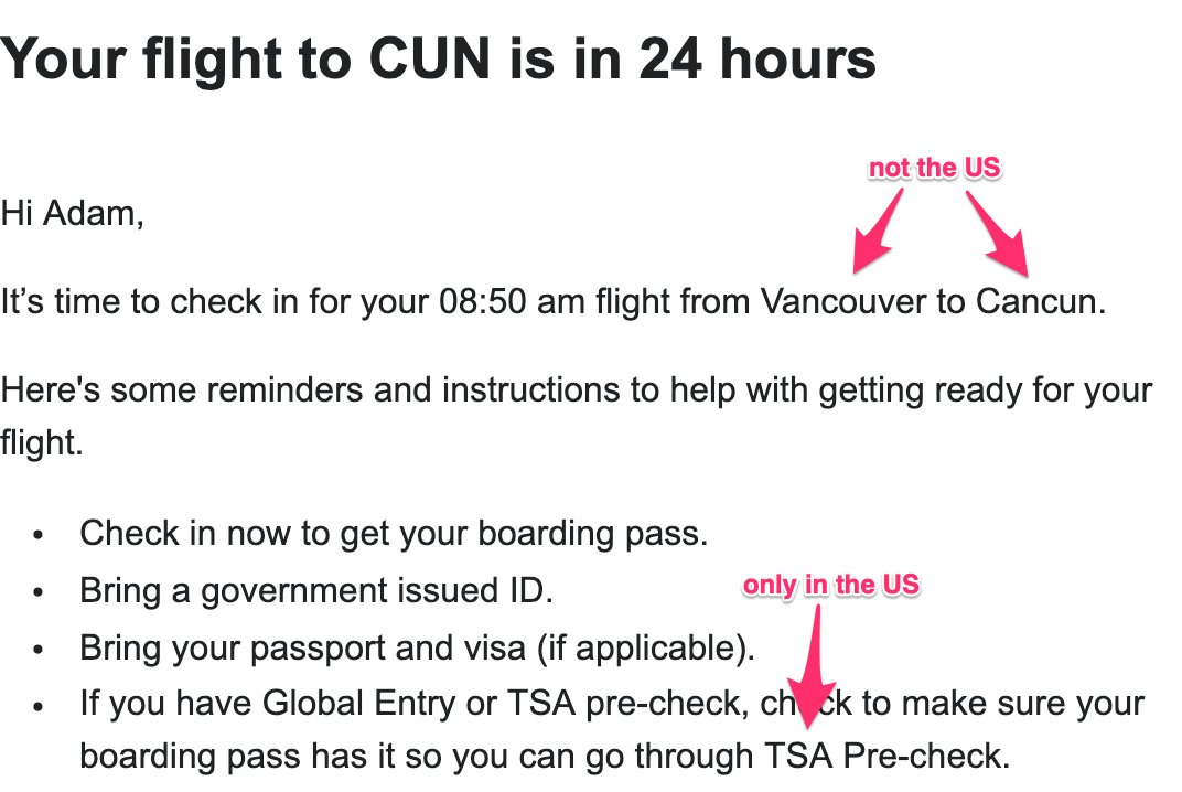 I appreciate TripActions' commitment to annoying me just a little more each time I interact with them.