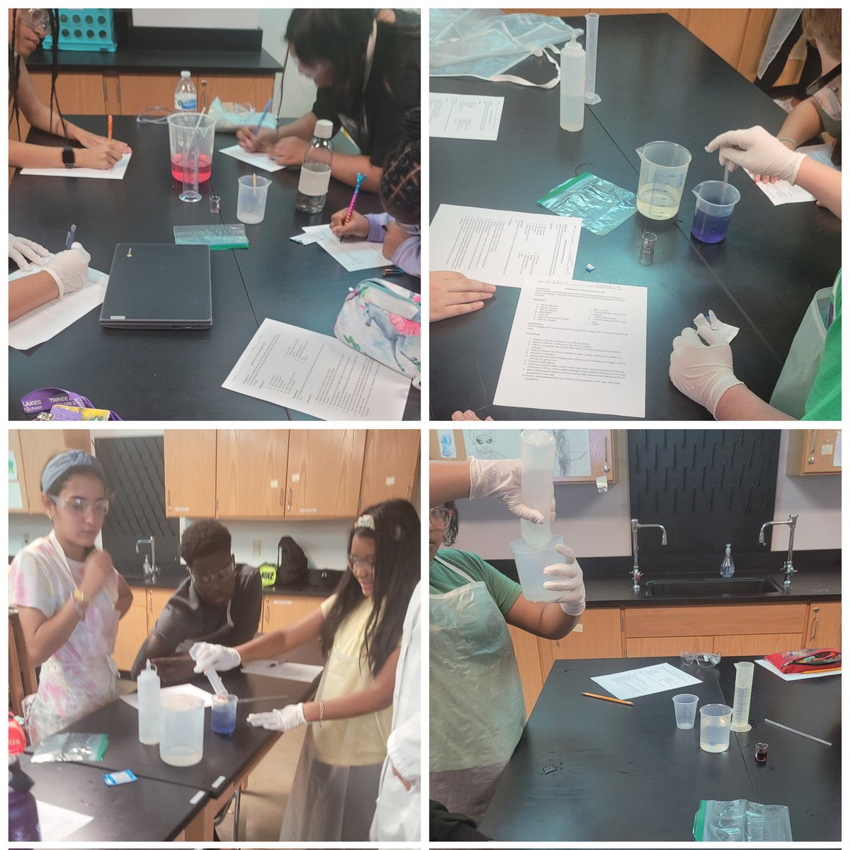 MizLock4's tweet image. Chemical Reaction Lab
@ThreeLakesTISD
@graveskedrick1 @rachelsherm613 #6thgradeScience
#gatorsriseup #Thompson