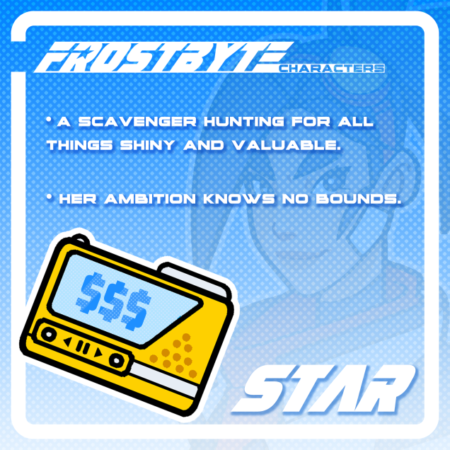 frostbyte_short's tweet photo. We are very excited to introduce our first main character, Star! ⭐️ #frostbyteshort https://t.co/KJAFI5dLOd