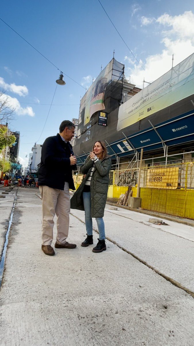 Puesta en valor del Casco Histórico 💪 

Con <a href="/jorgemacri/">Jorge Macri</a> visitamos la obra de un espacio emblemático de la Ciudad. Nos llenó de alegría ver cómo se transforma el corazón cultural y turístico de Buenos Aires 🤩