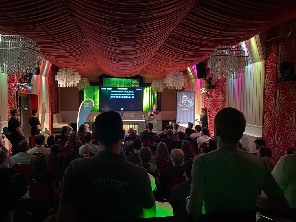 A big thanks to the incredible audience that visited our talk at the #decompileD22 ! :-)