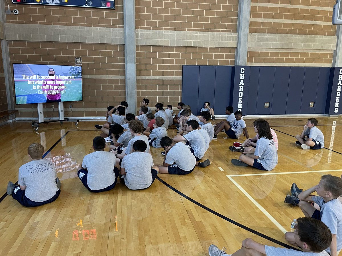 BMSS_PE's tweet photo. Boys and Girls getting in @2Wordstv today. ZERO TALENT: “It takes Zero Talent to be positive, prepared and coachable.” - @MackeySpeaks #LETSGO #CHARACTERDEVELOPMENT #LEADERSHIP #MOTIVATION #ZEROTALENT #BUILDINGTHECULTURE #WEARESOUTH @PrincipalJRob @Drtprice https://t.co/nD3eTMUlDh