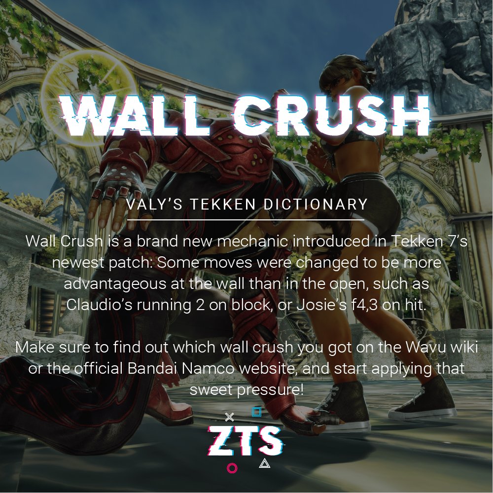 With a new patch comes a new Valy's Tekken Dictionary! 

TWT 2022 finals take place in Amsterdam this year, and tomorrow you can watch OTB, a Dojo Prime tournament in Naples, Italy! There will be 209 participants, 4 of which come from Croatia!