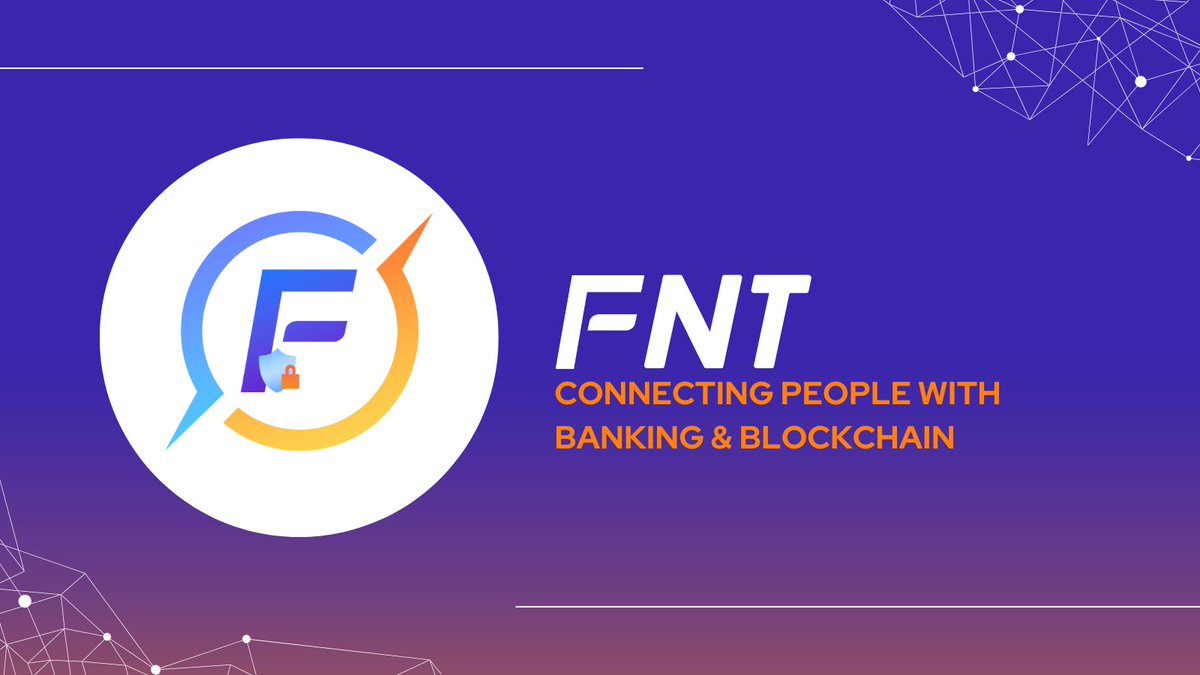 fntcrypto_io's tweet photo. 🔥Today is a big day🔥
We want to share the FNT logo with our community🎉
This is only the beginning of our road, connecting people with banking &amp; blockchain!
#FNTworld #fintech #banking #blockchain #Cryptocurency #Crypto #branding #Logo #Announcement https://t.co/HoOi3wIjXU
