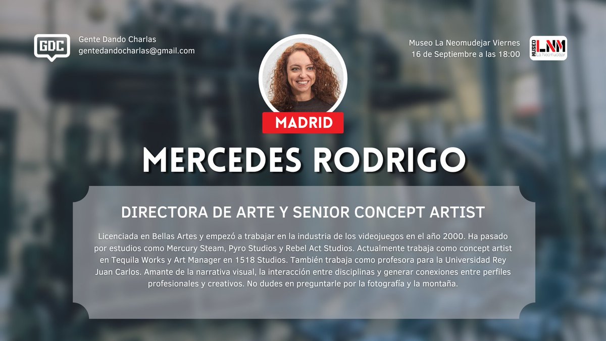 Gente Dando Charlas tweet media