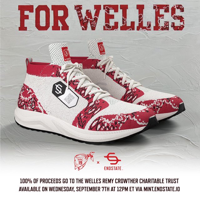 CamAtkinson1389's tweet photo. I'm so happy to support the Red Bandanna Sneaker launch in collaboration with the Welles Crowther Trust where all proceeds will help further Welles' legacy. I can't wait to get myself a pair! Head to https://t.co/r2b1p4JCVU for more info
@endstate https://t.co/XVtlNx5nfv