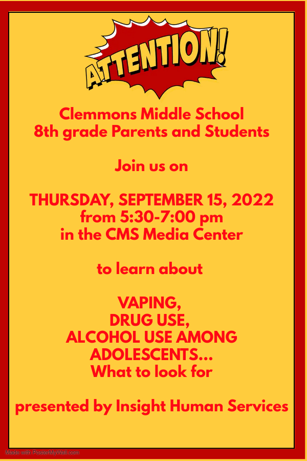 CMS 8th grade Families...<a href="/wsfcs/">WS/FC Schools</a>