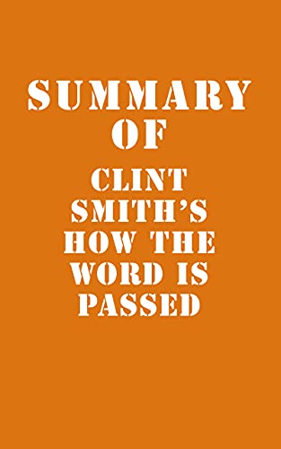 how the word is passed clint smith how the word is passed clint smith