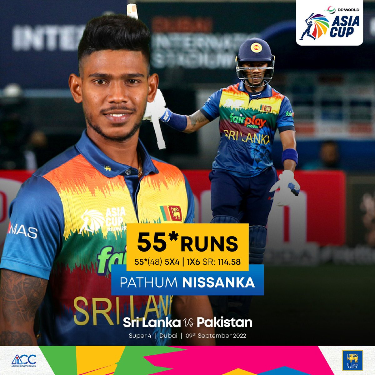 Sri Lanka Cricket 🇱🇰 on Twitter "Pathum "UNBEATEN" Nissanka! Top knock 👊 SLvPAK"