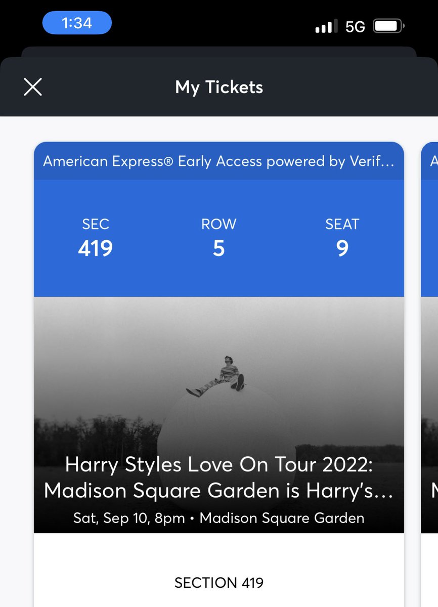 nevershoutsammy's tweet photo. 2 tickets for #HSLOT for tomorrow 9/10 
We are unable to go. If anyone is interested https://t.co/eN4XMh5TAn
