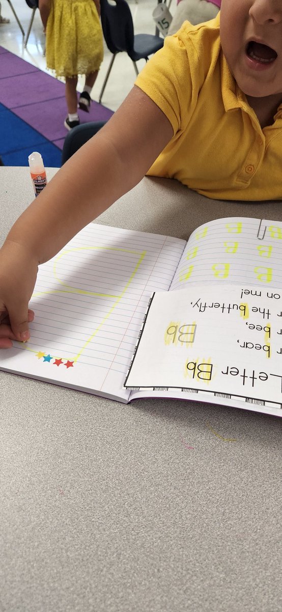 SAguirre_BMES's tweet photo. Letter sticker collage. #AdventuresinPrek #PatriotPride https://t.co/WDkFWEfQ62