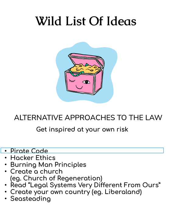 I have a feeling that you might have some ideas to add to this list, @marsxrobertson and <a href="/liamkurmos/">Liam Kurmos</a> 

🏴‍☠️🏴‍☠️🏴‍☠️