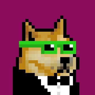 p90shark's tweet photo. Bought a bunch of @RealDogePunks 

#1 nft on dogechain by far, art goes hard too.

The floor is like $100 right now, I’m buying, and forgetting https://t.co/SZdDtOWNxM