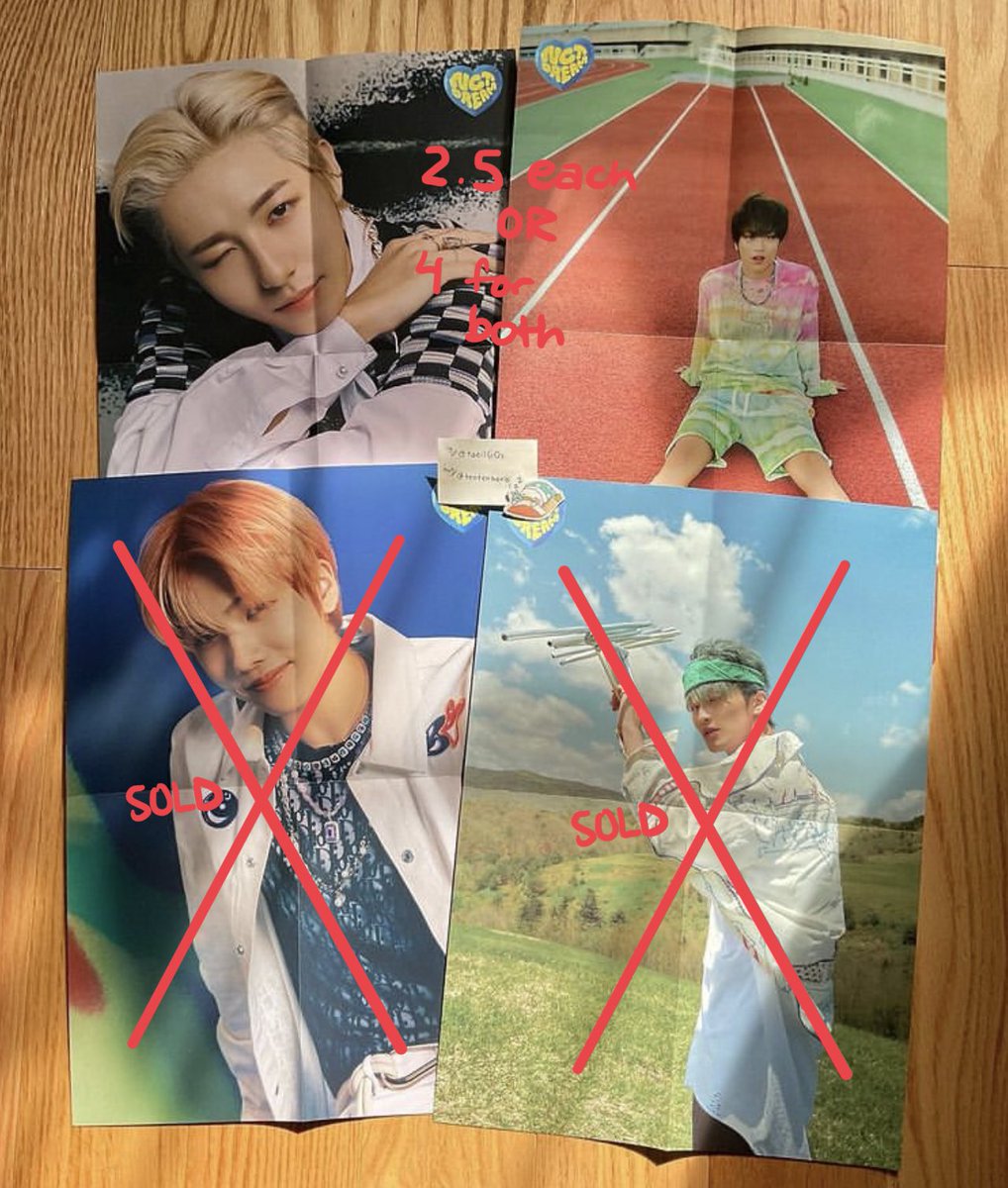 tentenhero's tweet photo. WTS

Prices in pic, USD before shipping

💗 ask about discounts for buying 2 or more!!! 

Toronto 🇨🇦 based, shipping worldwide!

dm to buy :D

Tags wayv nct dream tattoo pc photocard access poster cc ten yangyang winwin xiaojun lucas haechan renjun #wtswayv #wtsnct #wtsnctdream https://t.co/VZ8NplDFnf
