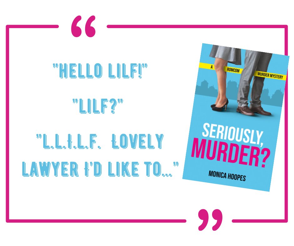 “One part rom-com, one part legal mystery, Seriously Murder is an R-rated Perry Mason meets The Office.”

Seriously, Murder?: a Don and Alice mystery amazon.com/dp/B0B98WKLVV/…