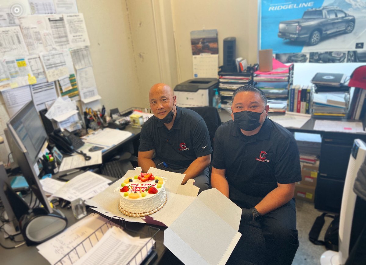 Happy Birthday to Sam &amp; Ferd in Parts Department!