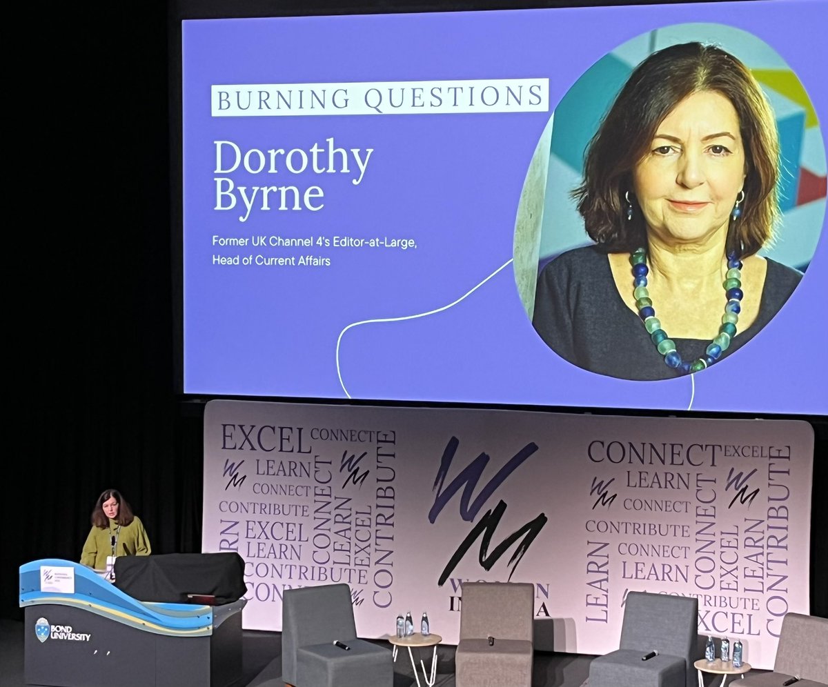 Andrea_K_Ho's tweet photo. Highlight #wimconf2022 was def @dorotheabyrne, a force of nature💥
Reminders: Journalism is a top career; we’re achievers not imposters; always call out sexism; start a public conversation about menopause, we need it. @WIM_Aus 

#journalism #womeninmedia https://t.co/jkuPiVI2o4