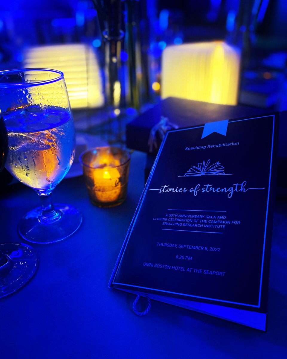MarwaAhmedMD's tweet photo. Happy 50th @SpauldingRehab! Feeling lucky and proud to be a part of this family. There was an air of deep #gratitude and #inspiration last night. Stories of #hope #strength #perseverance #compassion & a type of #comradery that has turned countless stories of #tragedyintotriumph. https://t.co/2WJQWMhfrD