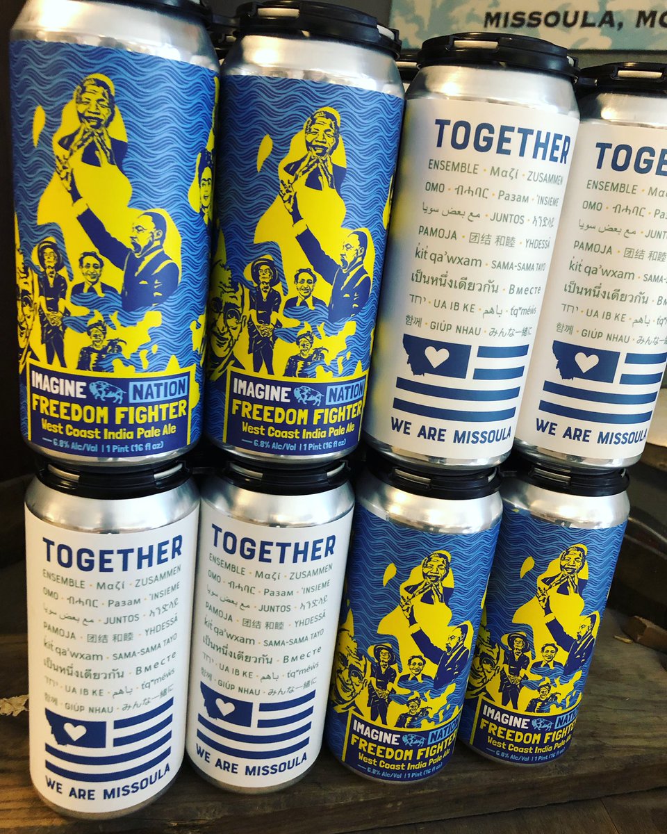 SulaBigHead1's tweet photo. #citra #mosaic #simcoe #eldorado revamped Freedom Fighter and #citra #vicsecret #nelsonsauvin revamped Together hitting the coolers from @imaginenationbrewingco 🍻 💥 #missoula #beerstore #bottleshop #montana #craftbeer #freedomfighter #westcoast #ipa #together #neipa https://t.co/eFmBXDK6S0