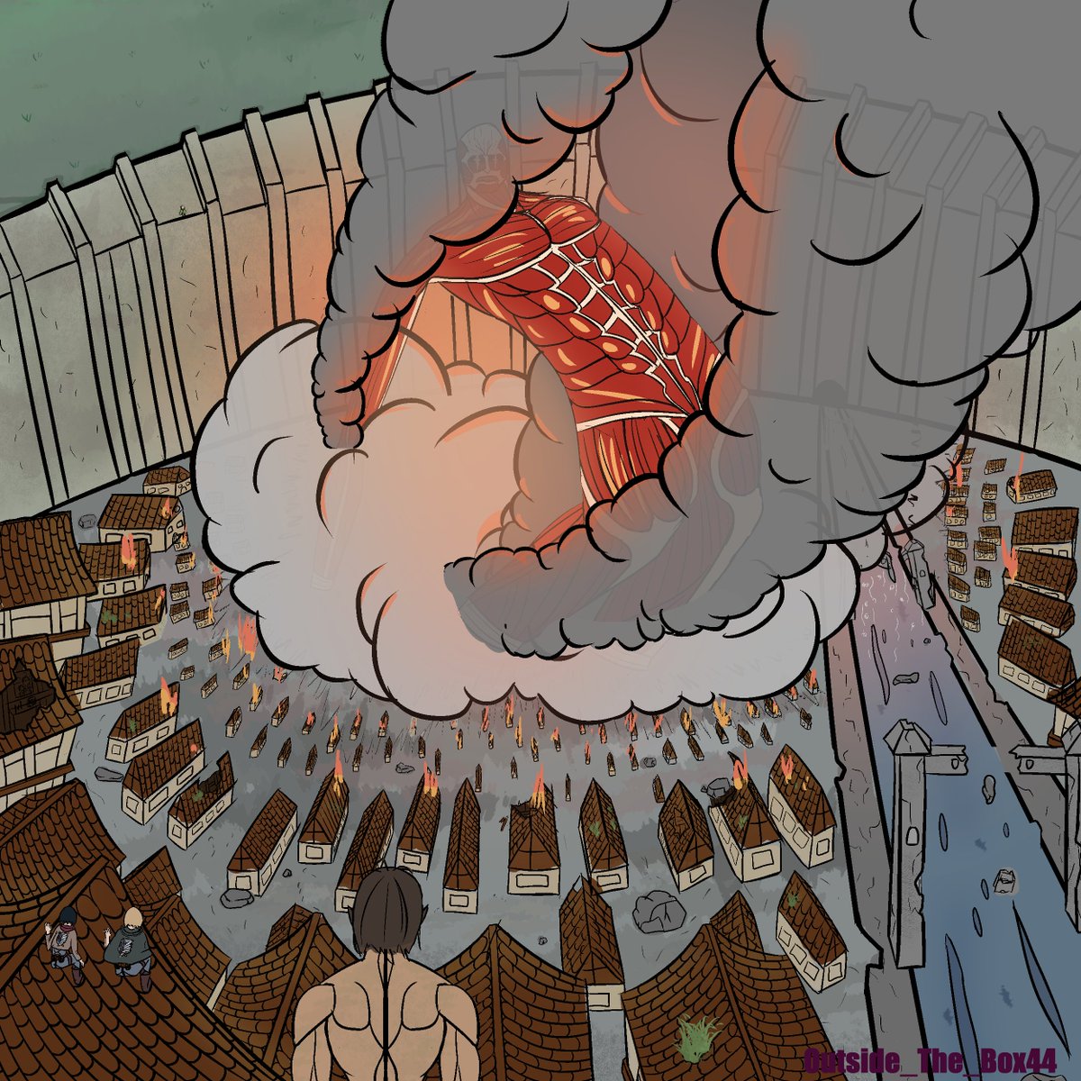 Attack on Shiganshina (AOT) ⚔️🤯
-
Spent way more time on the background, so much so that I didn't have time to properly shade. This drawing took the most amount of time to draw out of everything I've ever drawn.
-
#AttackOnTitan #aot #art #artistsontwitter #drawing