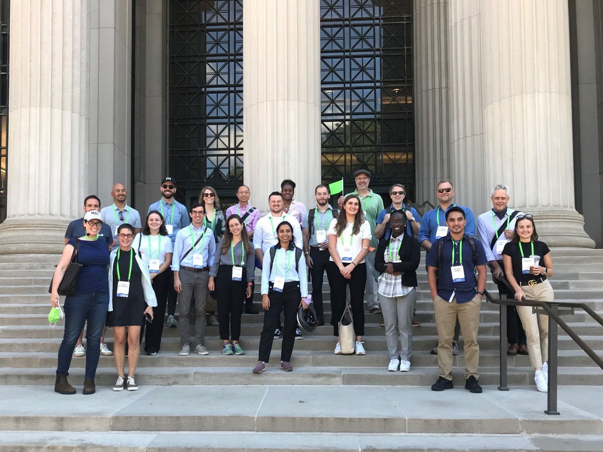 StephanieGroll1's tweet photo. Thank you #NACTO2022 for bringing together two great groups of people to go deep into TDM traffic reduction in Kendall Sq! So lucky to have B./Kendra @kendallnow, DBS @transitapp, @d_tribone, Tien-Tien Chan, and Mike O'Hearn along to share your experience! #cambma https://t.co/n5nkiKyfNk