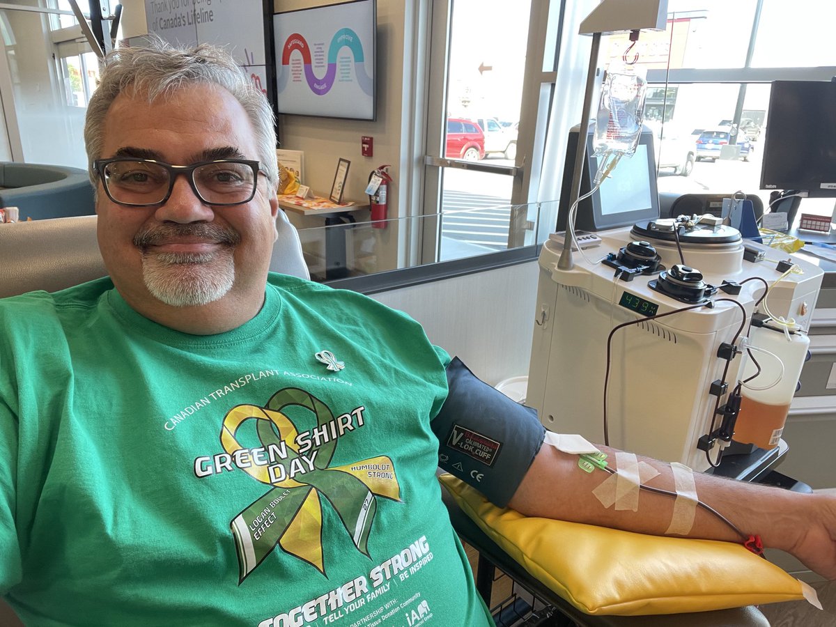 Toby Boulet 🇨🇦🙂💚💛❤️ (@tobyboulet) on Twitter photo Let's set the record straight! I didn't eat all the 🍕 as that promo ended LAST Friday! I did get a decent bleed time of 17.39ml/min. Neil is ✅, it would be awesome if more YQL peeps donated plasma! <a href="/neillangevin/">N</a> <a href="/gt_racer_/">Greg Thompson</a> <a href="/officebrian/">Life of Brian</a> <a href="/Bouletbe/">Bernadine Boulet</a> Let's set the record straight! I didn't eat all the 🍕 as that promo ended LAST Friday! I did get a decent bleed time of 17.39ml/min. Neil is ✅, it would be awesome if more YQL peeps donated plasma! <a href="/neillangevin/">N</a> <a href="/gt_racer_/">Greg Thompson</a> <a href="/officebrian/">Life of Brian</a> <a href="/Bouletbe/">Bernadine Boulet</a>