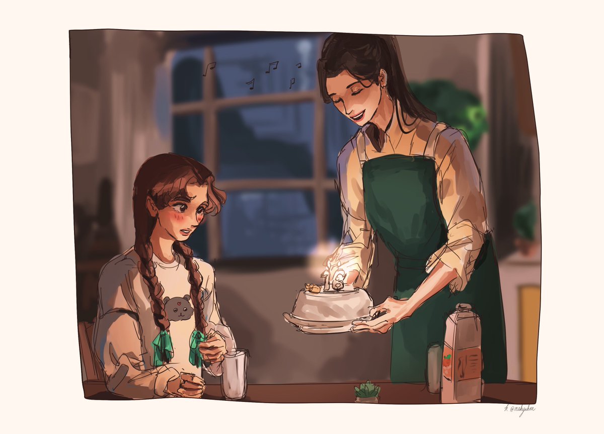 nakyuhm's tweet photo. fem bingqiu modern AU series, happy birthday binghe
 #svsss #bingqiu https://t.co/fd7H149rub