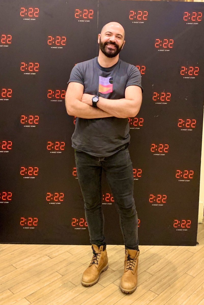 MikeyBoodle's tweet photo. Had an absolute brilliant time at the opening night with the new cast of @222aghoststory at @CriTheatre earlier this week. 

Go see this thought provoking play when you can. 👀👻

#222AGhostStory #GoSeeIt #Love
#London  #Play #WesEnd #Theatre https://t.co/4oalwC5m3l